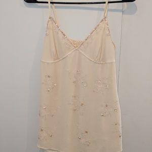 Champagne tank top